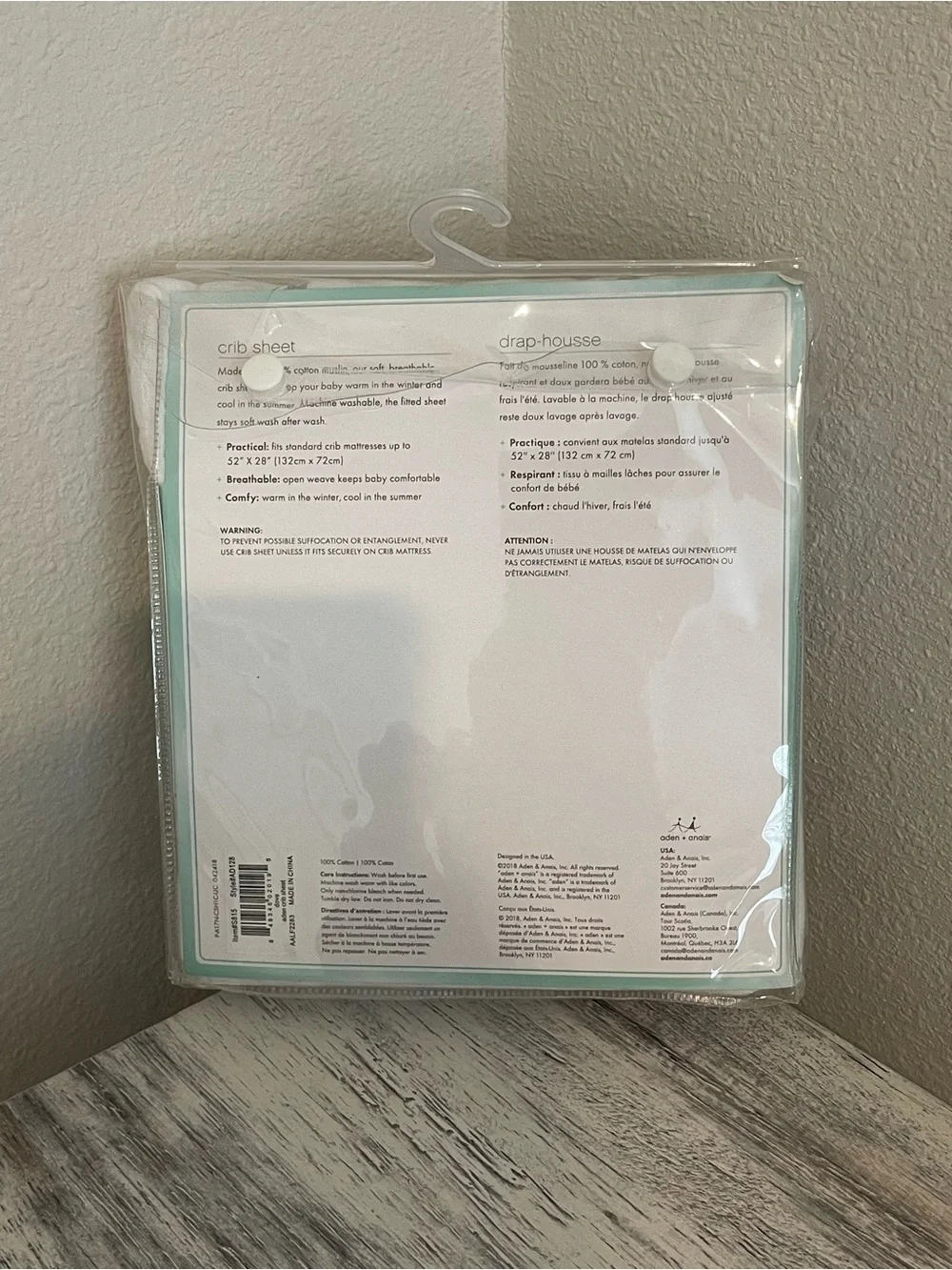 aden + anais breathable crib